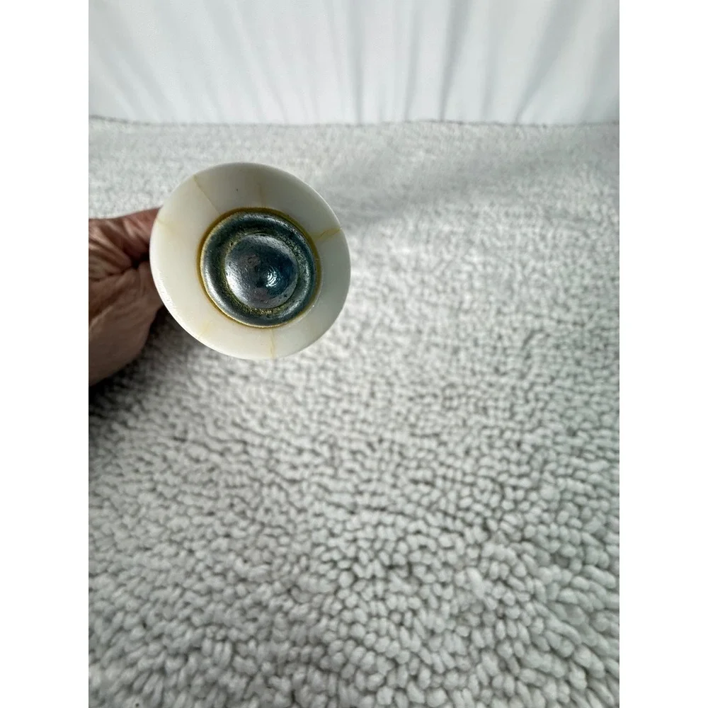Vintage Ice Cream Scoop White Handle Metal‎ Made in Japan Kitchen Utensil Tool